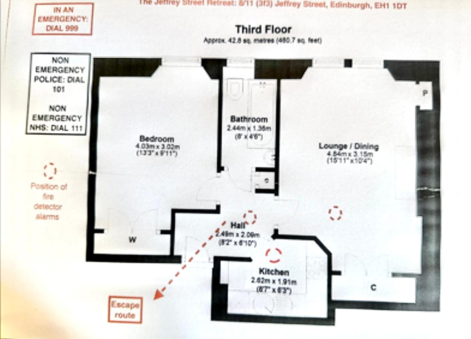 The Jeffrey Street Retreat Apartment Edinburgh Ngoại thất bức ảnh